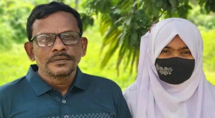 একসঙ্গে এইচএসসি পাশ করলেন বাবা-মেয়ে, জিপিএতে এগিয়ে বাবা